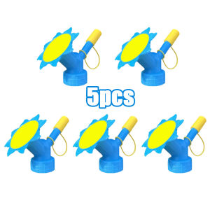 5pc Bottle Cup Sprinkler Double Head Water Bottle Sprinkler 2-in-1 Garden Watering Sprinkler Lid