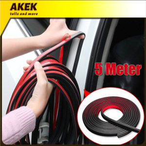 【ready stock】5M Universal Car Door Edge Scratch Protector Strip Sealing Guard Trim Automobile Door Stickers