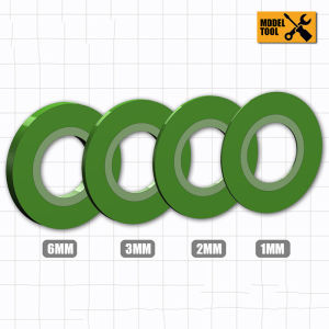 [Ready Stock]18Meters/Roll Masking Tape Width 1~6MM Precision Model Good Toughness/Adhesion DIY Cover Green