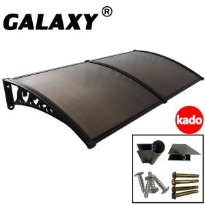 GALAXY Kanopi Canopy Atap Transparan Gelap 60x100/100x150 Cm