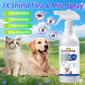 VET-Approved! OziMall Tick and flea spray Flea spray Dog spray Cat spray Ubat kutu kucing Ubat kutu kucing cat Kills Fleas on Contact - Safe for Cats/Dogs! 狗狗驱虫药 螨虫喷雾剂 猫咪驱虫药