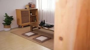 Urban Echo Japanese Style Coffee Table Tatami Zen Solid Wood Low Table