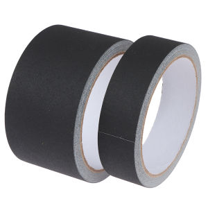[COD] Black Gaffer Tape No Residue Non-Reflective Easy Tear Book Repair Tape Matte