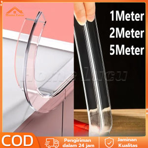 5 Meter Lis Bumper Strip Pinggiran Meja Pelindung Tepi Meja / Karet Silikon Pengaman Sudut Bayi