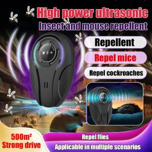 Ultrasonic Mouse Repeller High Power AntiRat Sharpener Mouse Repeller Bass Trap Mouse Exterminator