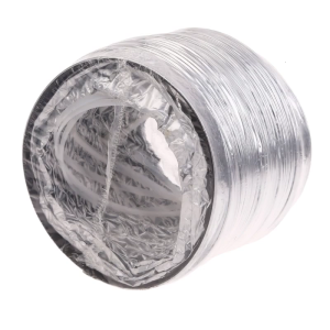 Bằng nhôm không khí ống dẫn ống thông gió Máy sấy máy chủ cho hệ thống HVAC và quạt thông gió dễ dàng cài đặt chất chịu nhiệt độ cao