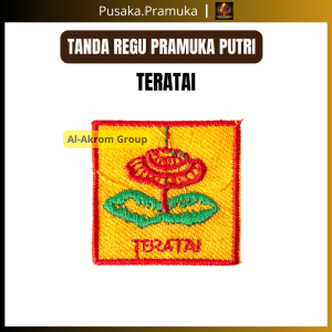 Bet Tanda Regu Pramuka Bordir Putra Putri