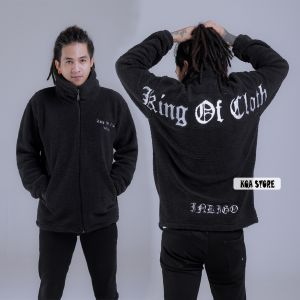 KQA INDIGO SHERPA JACKET KING OF CLOTH / JAKET BULU PRIA