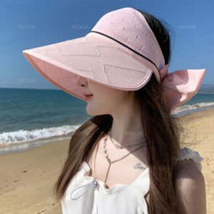 Kroche - Topi Pantai Wanita Topi Wanita Kekinian Import Topi Bucket Anti Uv Summer Hat Aksesoris Fashion Cap