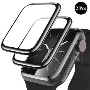 Screen Protector for Apple Watch 49mm 45mm 41mm 42mm 38mm 44mm 40mm iWatch Cover Bubble Free Anti-Scratch HD Film for Apple Watch Ultra 2 Series 9 8 SE2 SE 7 6 5 4 3 2 1