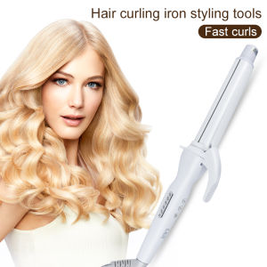 Ceramic Hair Curler 28mm Electric Professional Hair Curling Iron Fashion Styling Tools Hairdressing Salons hair styler white