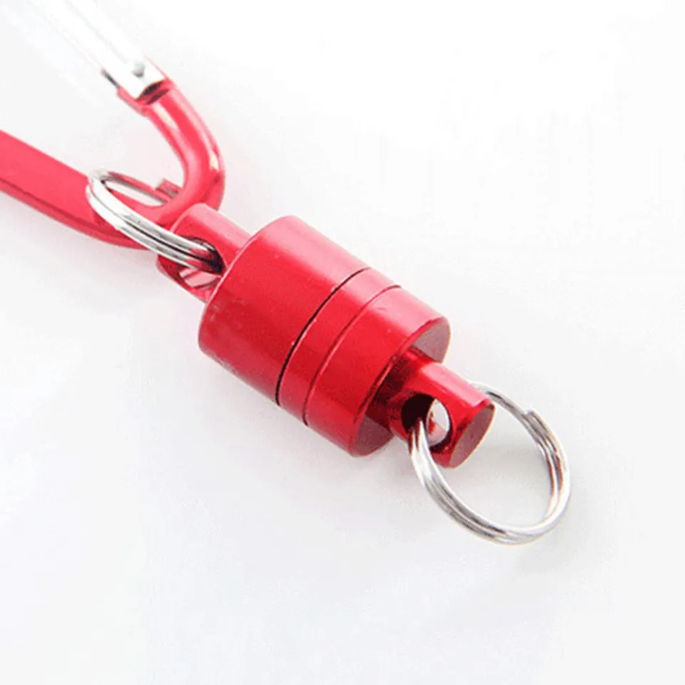 Climbing Strong Magnetic Buckle Portable Fishing Lure Magnet Clasp Holder  for Outdoor Angling