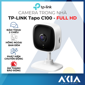 Camera wifi trong nhà TP-Link Tapo C100 / C110 phát hiện chuyển động đàm thoại 2 chiều