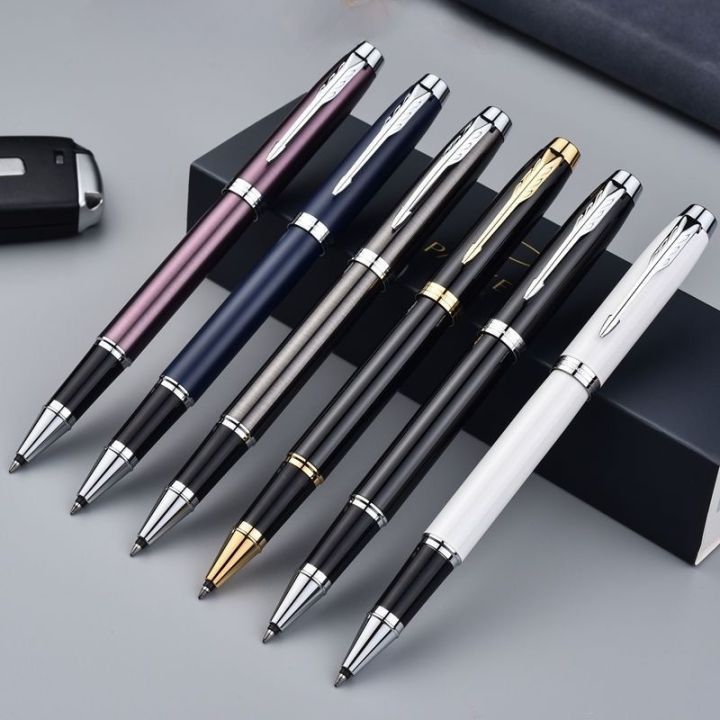 Parker IM Pioneers Collection Arrow Grey Lacquer GT Rollerball – P.W. Akkerman Den Haag
