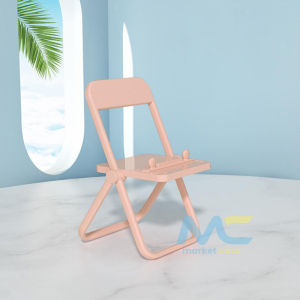 Universal Phone Holder Cute Chair Shape Foldable for iPhone and All Android Phones Fashion Mini Phone Stand Original - Stand Hp - Phone Holder Kursi - Dudukan Hp - STAND HP KURSI MACARON / STAND HOLDER HP MODEL KURSI / HOLDER HP KURSI LIPAT