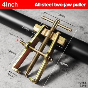 NOER 3/4/6/8 Inch 2-Jaw Puller High-strength 45 Steel Bearing Disassembly Tool Heavy Duty Industrial Grade Two-Claw Puller Car Repair