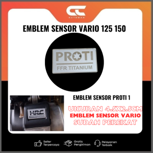 Emblem Sensor Stainless Honda Vario 125 150