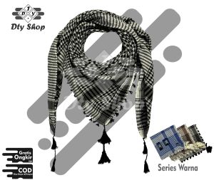 SORBAN TACTICAL LATAR PUTIH PREMIUM SORBAN HAJI SORBAN