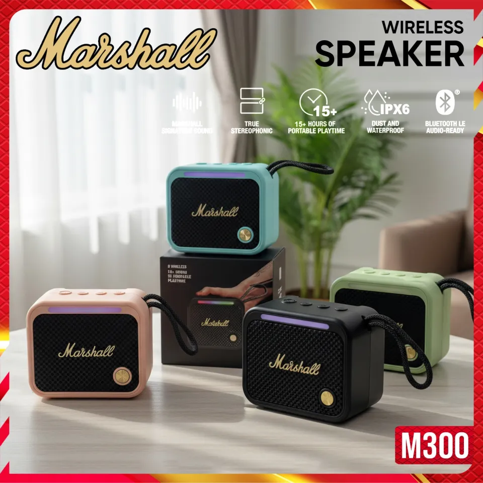 MARSHALL Willen Speaker Bluetooth M300 Wireless Portable Super