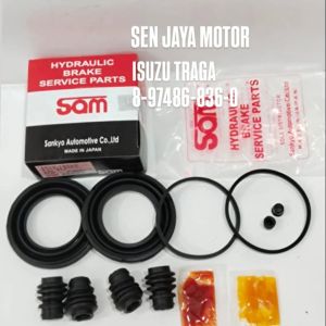 CALIPER KIT SAM ISUZU TRAGA KARET SEAL KIT REM CAKRAM DEPAN ISUZU TRAGA 8-97486-836-0
