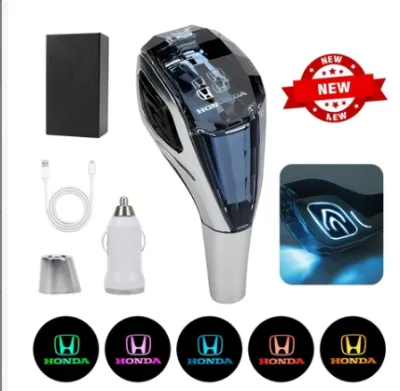 GripLynkey 🚗 Premium 7-Color LED Crystal Shift Knob for Toyota Hilux/Fortuner/Vios Mitsubishi Montero Sport/Strada/Xpander Universal Manual/Automatic Shifter Universal Manual Gear Lever with 🎁FREE Gift Box and Accessories
