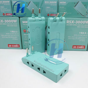 Ổ Chia Điện 5 Lỗ Dẹp Cổ Xoay 3000W R5X-3000W SOPOKA (Giá Bán Cho 1 Cái)