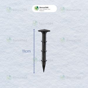 🔥Bonsai168🔥10pcs Durable PP Plastic Stake – 11cm / 16cm Ground Peg for Weed Barrier Mulch Film & Garden Cover