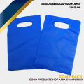 [100 PCS] Plastik HD Plong Biru|Plastik Packing Baju Online Shop | Kantong Pembungkus HD Plong. 