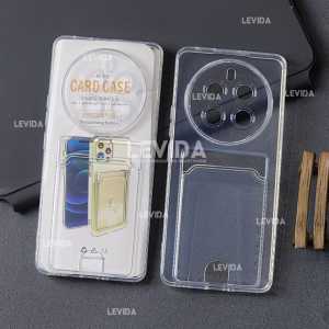 Realme 13 4G Case Slot Kartu / Card Case Bening