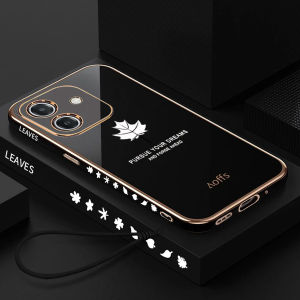 Promo Case Maple Oppo A5i Terbaru Softcase Elektro Plating Camera Protect