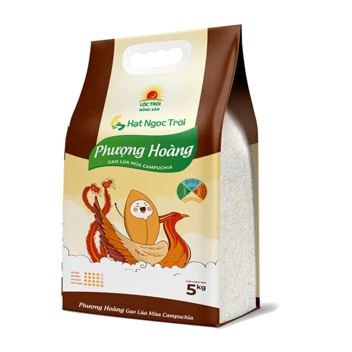 Gạo Hạt Ngọc Trời Phượng Hoàng Túi 5kg