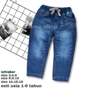 CELANA JEANS PANJANG ANAK LAKI-LAKI / Denim cowok usia 1-9 tahun Terlaris Terbaru