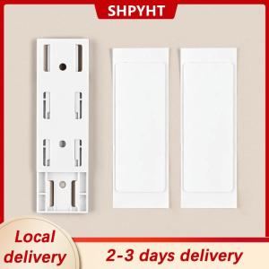 [COD] SHPYHT Local delivery Ship within 24 hours Wall-Mounted Plug Fixer Sticker Punch-free Home Self-Adhesive Socket Fixer Cable Wire Organizer Power Strip Holder