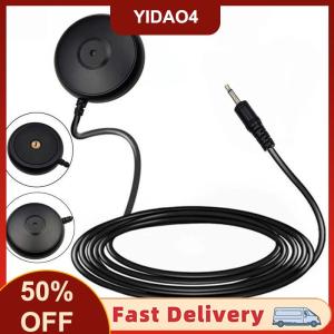 【YIDAO4】 1 cái 5 mét dây màu đen thay thế hiệu chuẩn Microphone cho Pioneer mcacc AV Home Receiver cho Mono cắm mic 20Hz-16KHz FREQ phản ứng