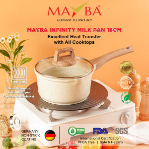 PANCI SUSU SAUCEPAN Mayba Infinity 18cm Premium Glowing Granite Pan