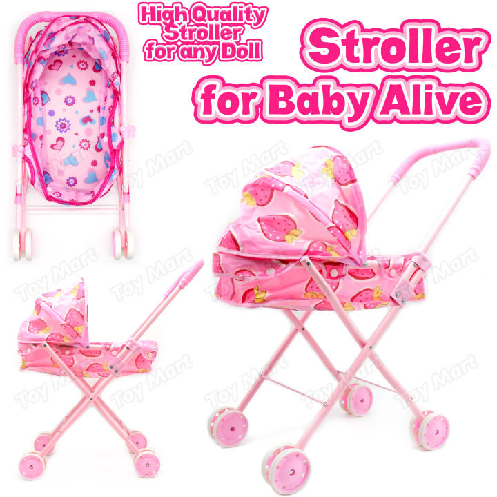 Baby alive doll shop stroller travel system