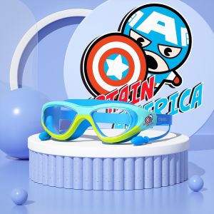 Kids Swim Goggles | Anti Fog UV Protection Swimming Mask for Boys Girls | Children Waterproof Goggles Ages 3-12 | Pool Beach Swim Gear