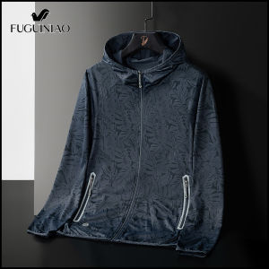 FUGUINIAO Summer Outdoor Sun Protection Clothing Ice Silk Jackets Windbreaker