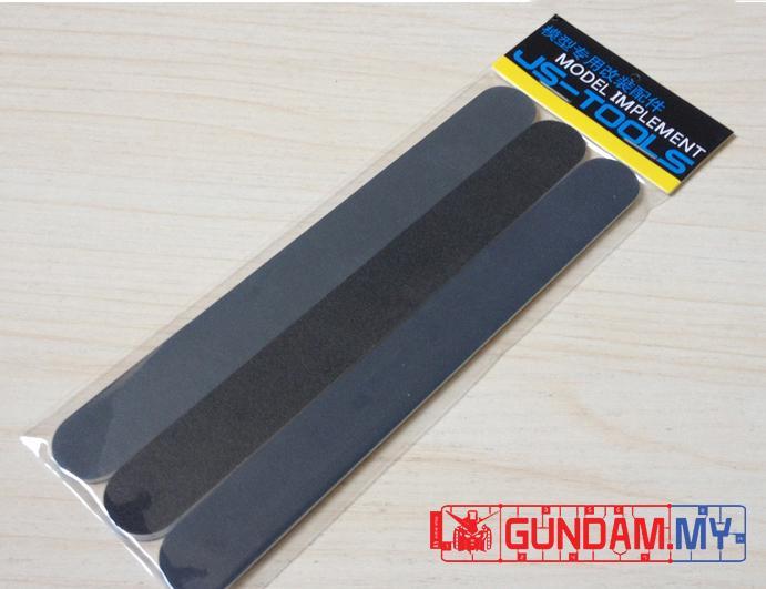 Plastics Model Sanding Stick (Suitable for Gunple Modeller) 3 in 1 set