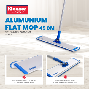 Kleaner Alat Pel 45 Cm Aluminium Flat Mop Pembersih Lantai GSA019