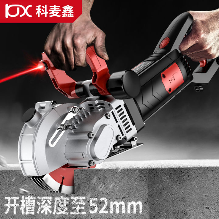 Installment Tool Machine Slotting machine hydropower installation project automatic wall ...