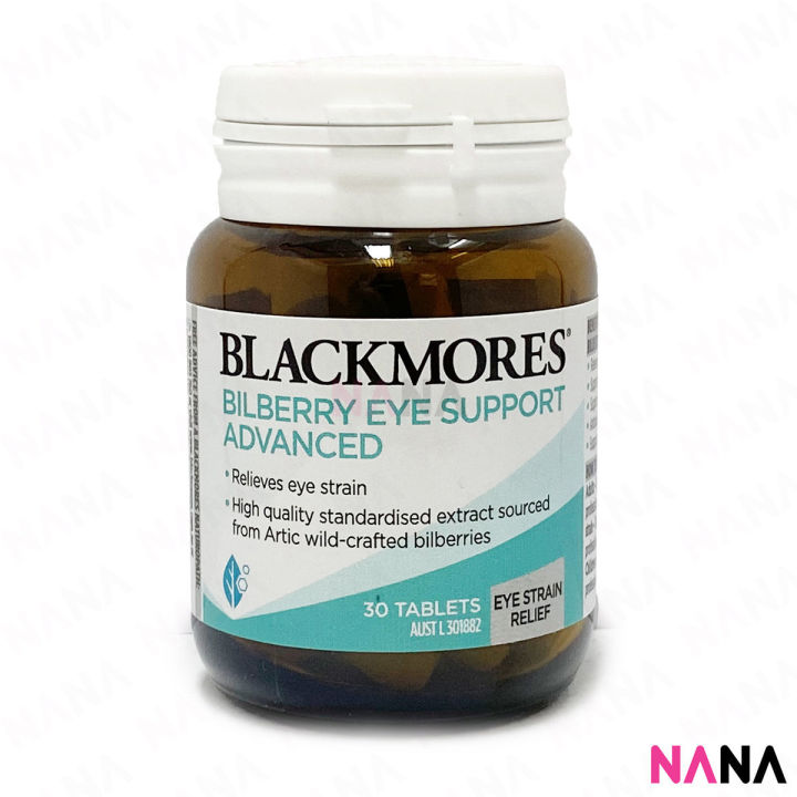 Blackmores Bilberry Eye Support 30 Tablets [New Packaging] (EXP:12 2025 ...