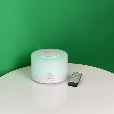 MÁY XÔNG TINH DẦU BÍ NGÔ CAO CẤP 550ml AROMA DIFFUSER chính hãng - Chế độ máy khuếch tán tinh dầu mạnh - Phun sương tạo ẩm không khí