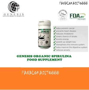 (300 tablets) GENESIS Organic Spirulina Recommended by Doctor Joseph Lee By panalodito888 authentic