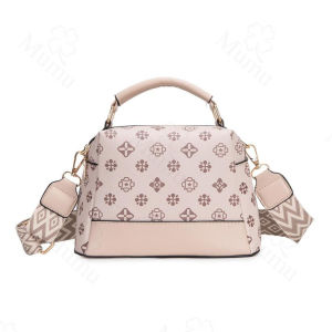 Mumu 5073 Leather Retro Women Wide Shoulder Strap Sling Bag Classy Woman Students Bags