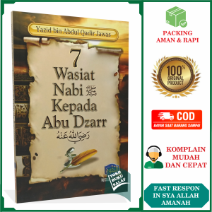 7 Wasiat Nabi Kepada Abu Dzarr Karya Yazid bin Abdul Qadir Jawas Abi Dzar Penerbit Pustaka At-Taqwa