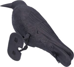 ASHATA Crow Garden Decoration Bait Crows for Vegetable GardenCourtyardLawns Deco Crops