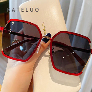 KATELUO แว่นตากันแดดแฟชั่นสำหรับผู้หญิงเทรนด์การป้องกัน UV400เฉดสีทันสมัย Z191กิจกรรมกลางแจ้ง