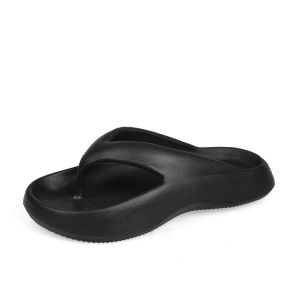 Free Shipping New Summer Outdoor Flip-Flops For Women Featuring A Non-Slip Design A Thick Platform Sole And A Comfortable Cushioned Insole Perfect For The Beach