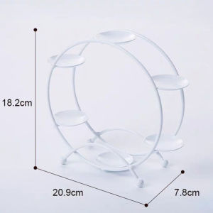 【Vinnatsu】4 Susun Tingkat Tangga Rak Pajangan boneka Stairs Display Action Figure Stand Perhiasan Rak Serbaguna Tempat Pajangan